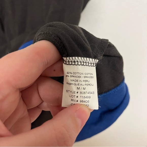 Theory Color Block High Neck Sleeveless Blouse Tank size Medium - Picture 3 of 5